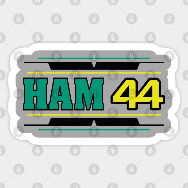 #44 HAM Logo Sticker by Lifeline/BoneheadZ Apparel